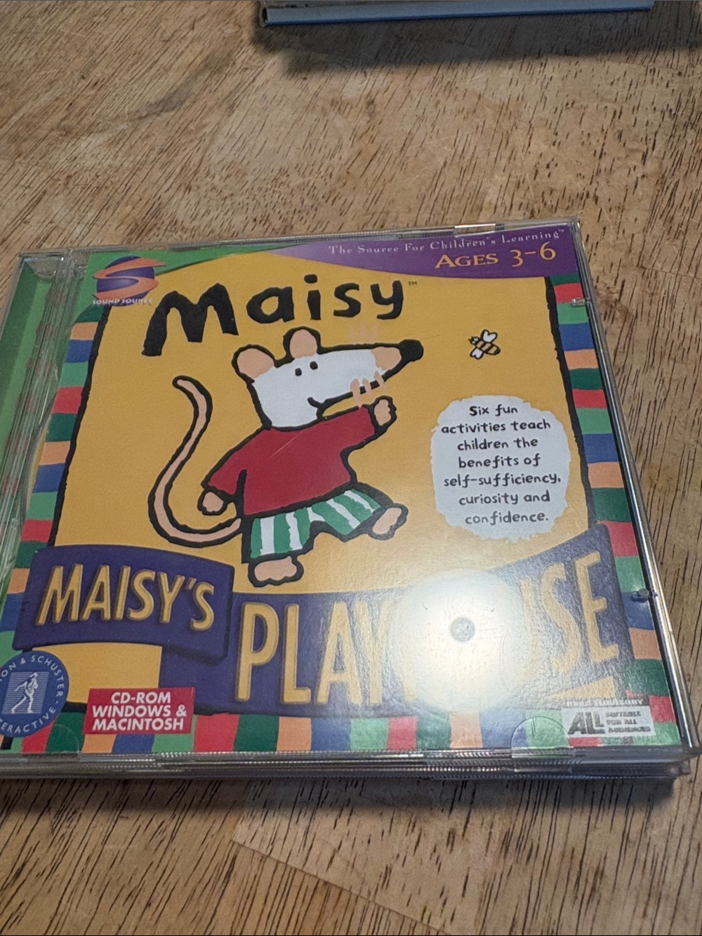 Maisy Playhouse Kids CD-ROM - Yellow